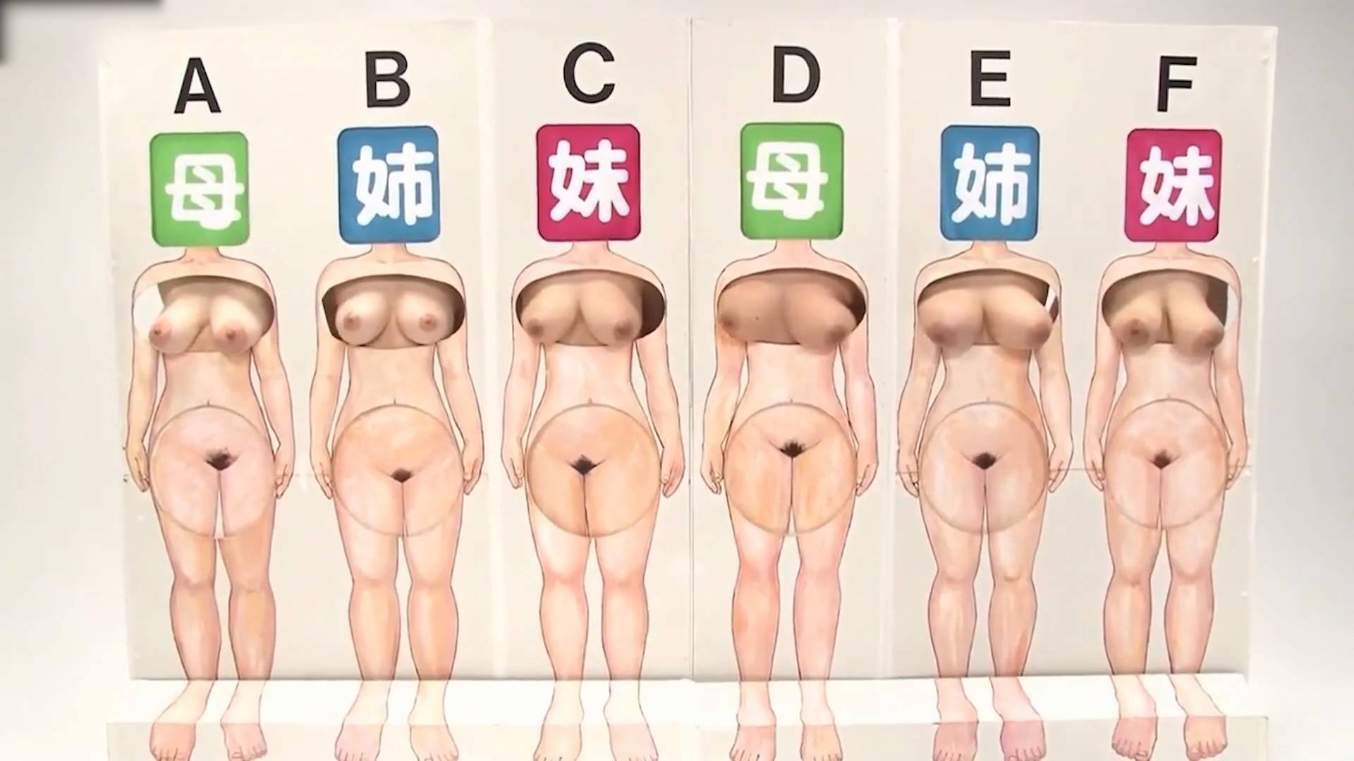 【乱伦家庭】如果你是男孩试着猜猜裸体的母亲!-精品力荐