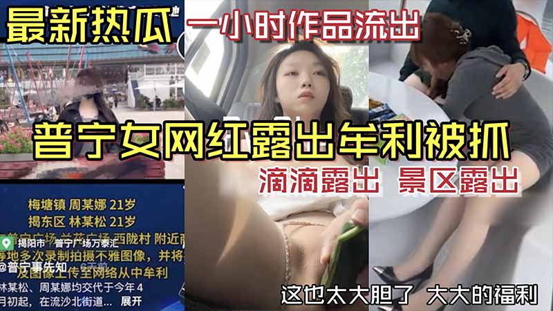 普宁女王和户外露出牟利被抓！真实一小时作品流出80-精品力荐