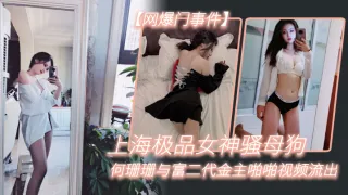 【网爆门事件】上海极品女神骚母狗何珊珊与富二代金主啪啪视频流出