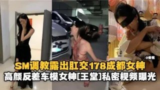 SM调教露出肛交178成都女神高颜反差车模女神私密视频曝光