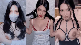 巨乳【Miuzxc】黑裙高跟越南妹，中出潮吹不可少