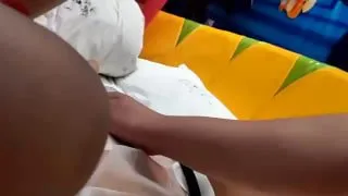 绑着把女友给上了