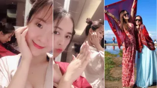 @20209811150 用户上传：出门旅游把女友闺蜜给操上了