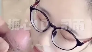 被主人颜射了哦!