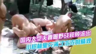 国内大型夫妻圈野战视频流出我朋友想知道这是哪里感觉小树林里充满了浓浓的精液味道